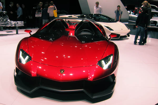 Lamborghini Aventador J, front view